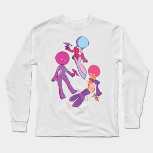 Space Girls Long Sleeve T-Shirt